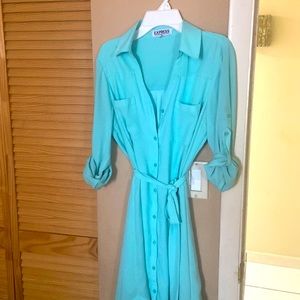 Express shirt dress